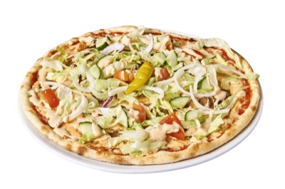 Kebab Pizza